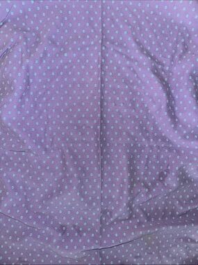Home. Baby Mauve Floral Dot Cotton Fabric Blanket.